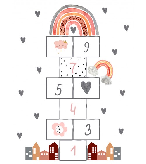 Deri / Sepet Tabanlı Çocuk Halısı MC112