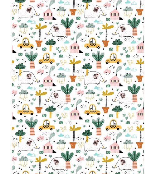 Deri / Sepet Tabanlı Çocuk Halısı MC114