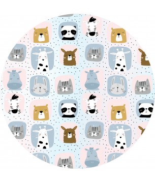 Deri / Sepet Tabanlı Çocuk Halısı MC115