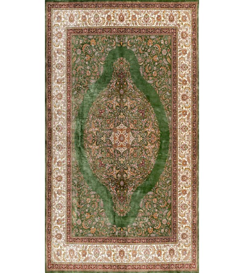 Bambu Tabanlı Klasik Halı MS131