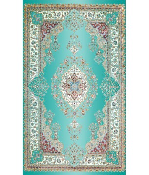 Bambu Tabanlı Klasik Halı MS243