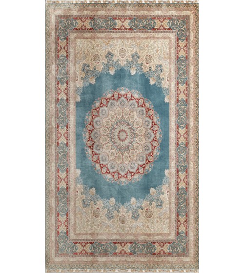 Bambu Tabanlı Klasik Halı MS335