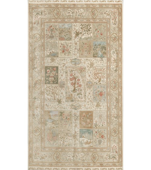 Bambu Tabanlı Klasik Halı MS337