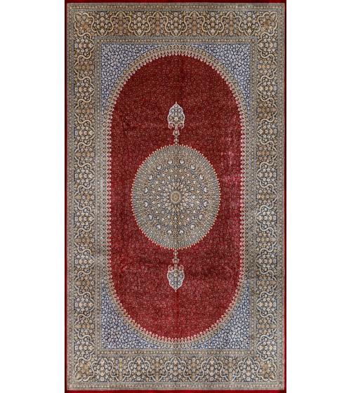 Bambu Tabanlı Klasik Halı MS363