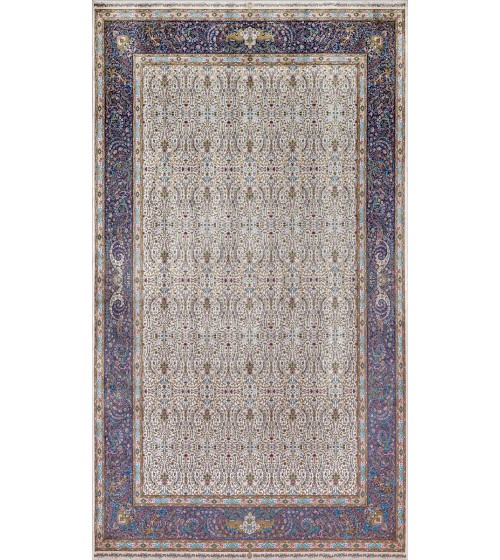 Bambu Tabanlı Klasik Halı MS414