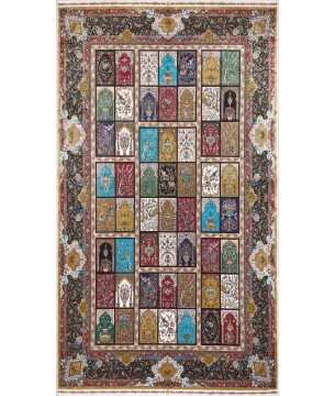 Bambu Tabanlı Klasik Halı MS469