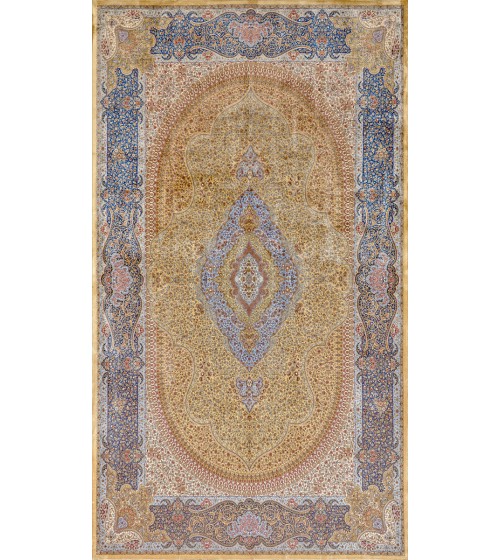 Bambu Tabanlı Klasik Halı MS474