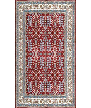 Deri / Sepet Tabanlı Klasik Halı MS114