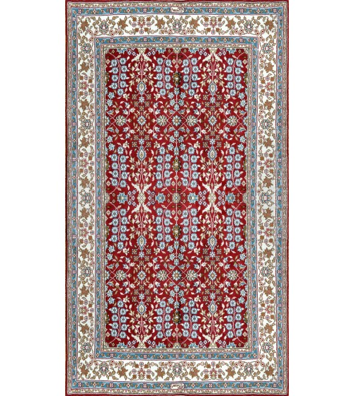 Deri / Sepet Tabanlı Klasik Halı MS114 Deri / Sepet Tabanlı Klasik Halı MS114