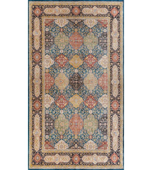 Deri / Sepet Tabanlı Klasik Halı MS116