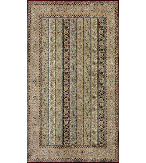 Deri / Sepet Tabanlı Klasik Halı MS123