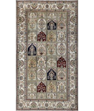 Deri / Sepet Tabanlı Klasik Halı MS136