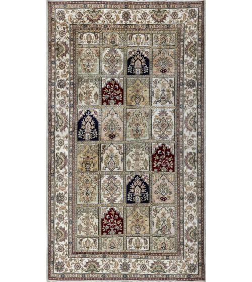 Deri / Sepet Tabanlı Klasik Halı MS136