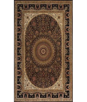 Leather / Basket Based Classic Carpet MS160