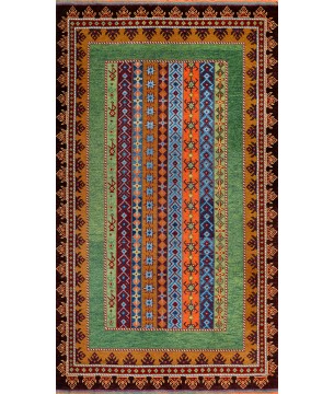 Leather / Basket Based Classic Carpet MS172