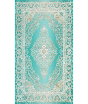 Deri / Sepet Tabanlı Klasik Halı MS206