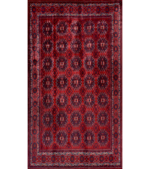 Deri / Sepet Tabanlı Klasik Halı MS214