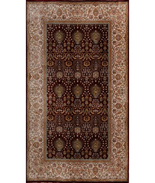 Deri / Sepet Tabanlı Klasik Halı MS220