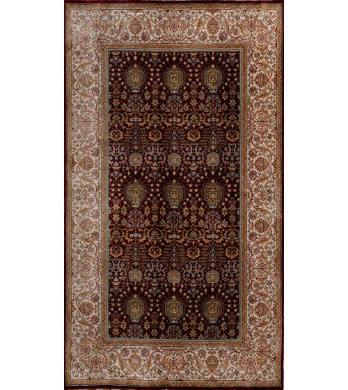 Deri / Sepet Tabanlı Klasik Halı MS220