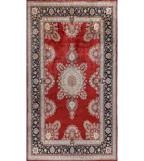 Leather / Basket Based Classic Carpet MS224