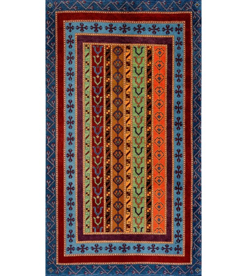 Deri / Sepet Tabanlı Klasik Halı MS230