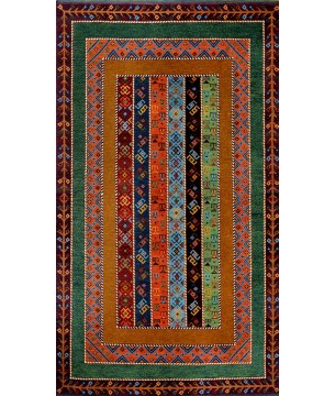 Deri / Sepet Tabanlı Klasik Halı MS233 Deri / Sepet Tabanlı Klasik Halı MS233