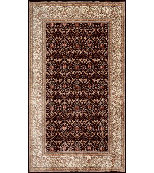 Leather / Basket Based Classic Carpet MS321