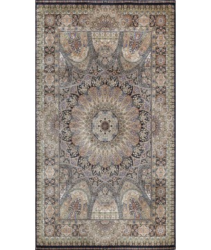 Deri / Sepet Tabanlı Klasik Halı MS329