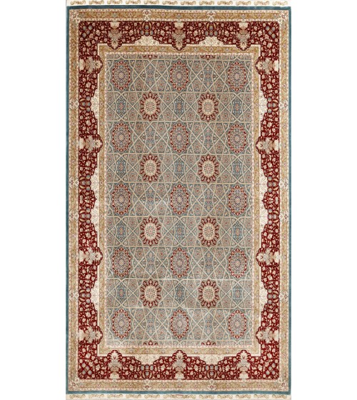 Deri / Sepet Tabanlı Klasik Halı MS334