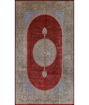 Deri / Sepet Tabanlı Klasik Halı MS363