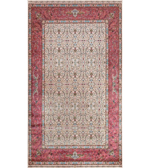 Deri / Sepet Tabanlı Klasik Halı MS404