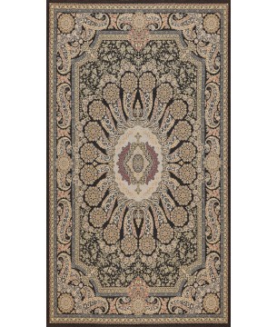 Deri / Sepet Tabanlı Klasik Halı MS408