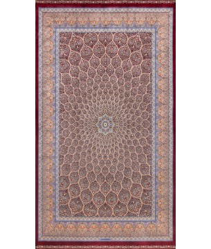 Deri / Sepet Tabanlı Klasik Halı MS411