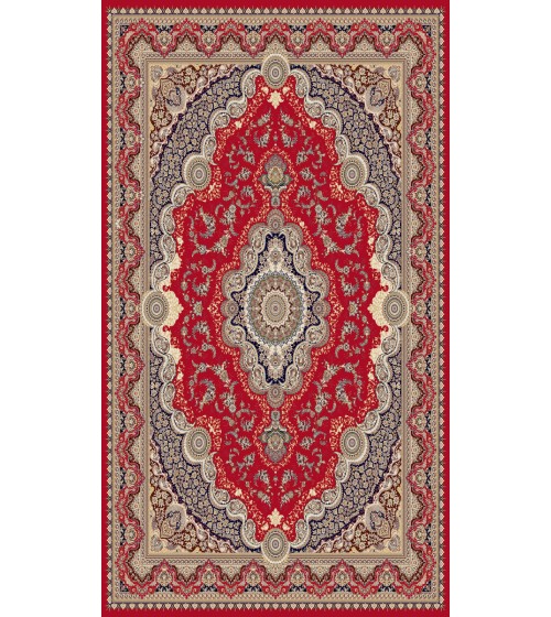 Deri / Sepet Tabanlı Klasik Halı MS419