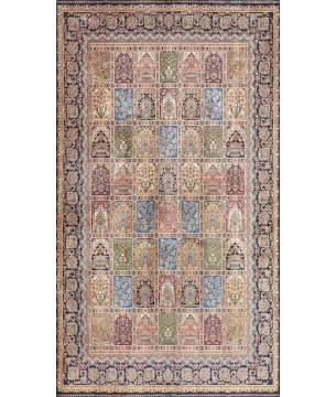 Deri / Sepet Tabanlı Klasik Halı MS428 Deri / Sepet Tabanlı Klasik Halı MS428