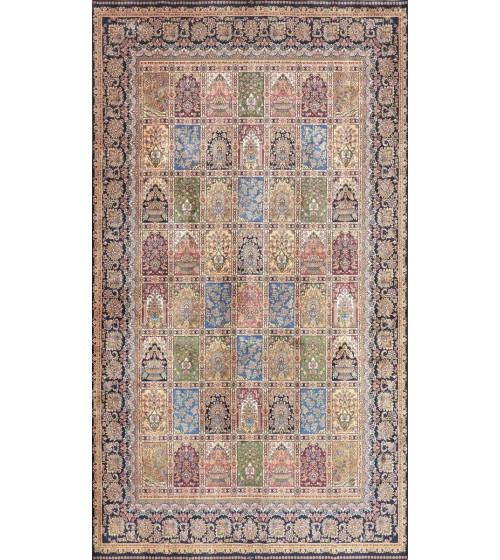 Deri / Sepet Tabanlı Klasik Halı MS428 Deri / Sepet Tabanlı Klasik Halı MS428