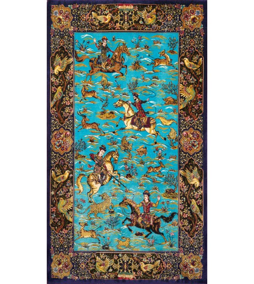 Deri / Sepet Tabanlı Klasik Halı MS440