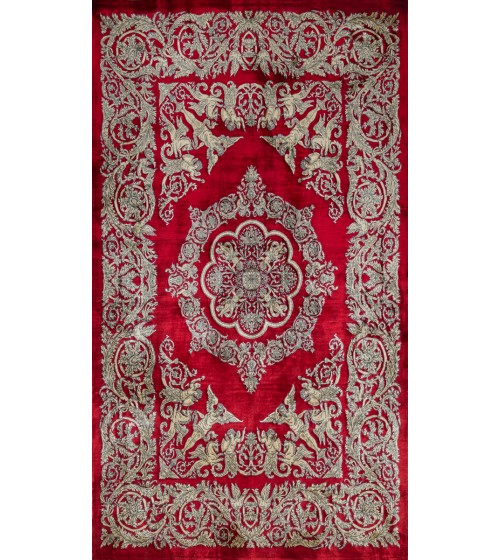 Deri / Sepet Tabanlı Klasik Halı MS444