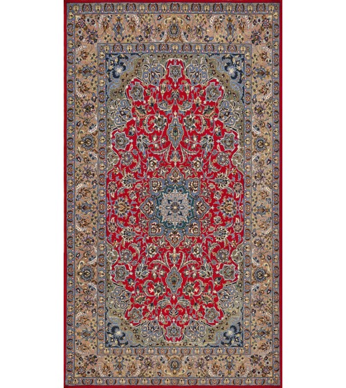 Deri / Sepet Tabanlı Klasik Halı MS447