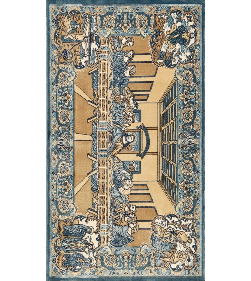 Leather / Basket Based Classic Carpet MS454