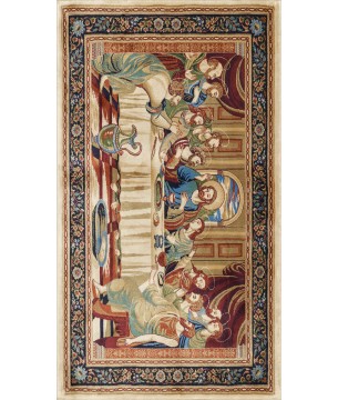 Deri / Sepet Tabanlı Klasik Halı MS455