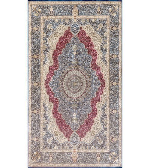 Deri / Sepet Tabanlı Klasik Halı MS472