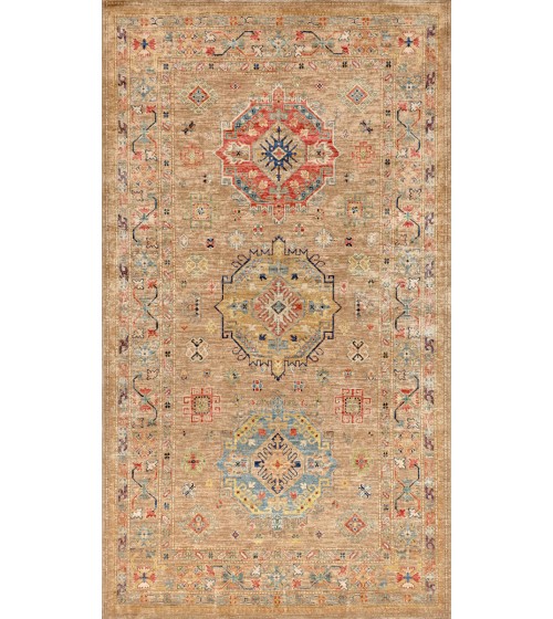 Deri / Sepet Tabanlı Klasik Halı MS495