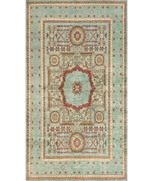 Deri / Sepet Tabanlı Klasik Halı MS498