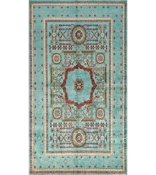 Deri / Sepet Tabanlı Klasik Halı MS508