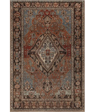 Deri / Sepet Tabanlı Klasik Halı MS518