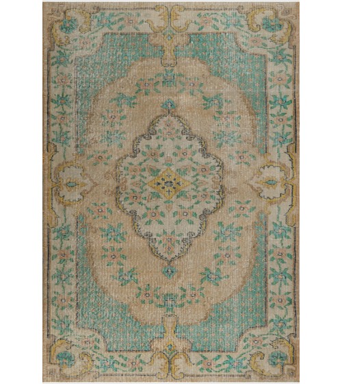 Deri / Sepet Tabanlı Klasik Halı MS524