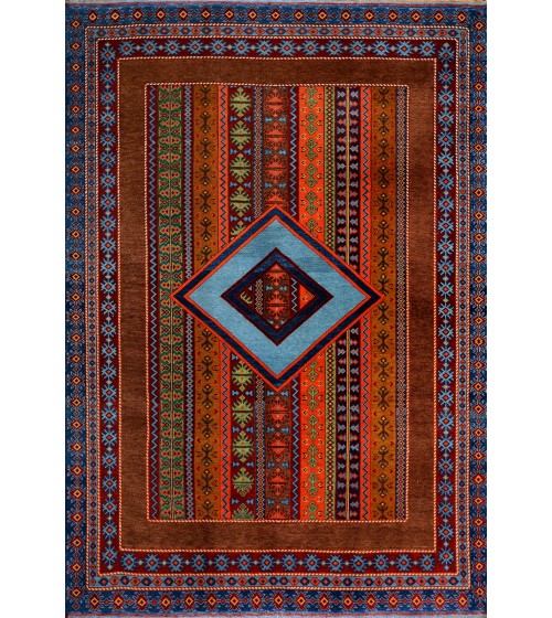 Deri / Sepet Tabanlı Klasik Halı MS530