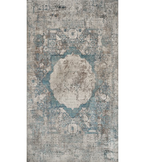 Deri / Sepet Tabanlı Modern Halı MS430