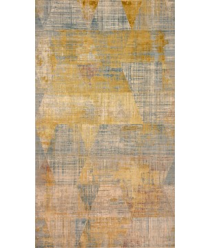 Deri / Sepet Tabanlı Modern Halı MS457